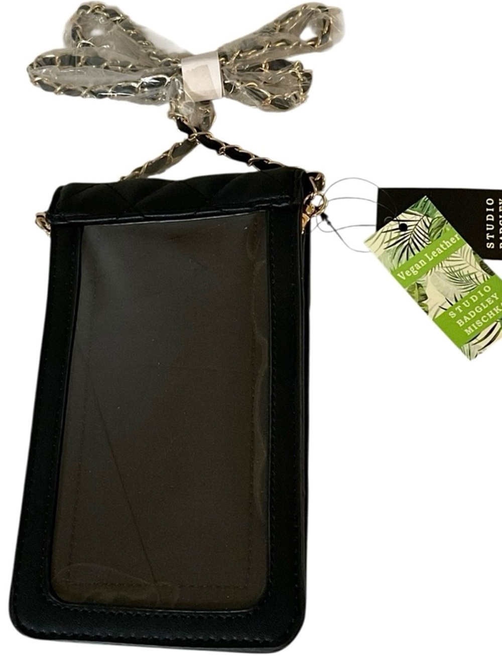NWT Badgley Mischka Diamond Quilted Phone Case Crossbody Bag - Picture 4 of 9